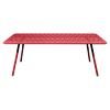 Fermob Luxembourg havebord 207x100 cm - poppy